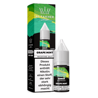 Al Fakher Liquid 10ml - Grape Mint 20mg